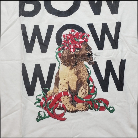 NWT Joe Boxer Girlfriend Women's Vintage 90s T-Shirt Tee Bow Wow Dog One  Size - Picture 5 of 9